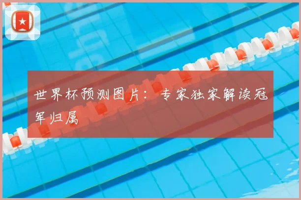 世界杯预测图片：专家独家解读冠军归属